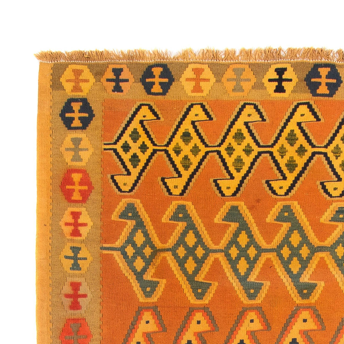 Kelim tapijt - Oud - 250 x 180 cm - veelkleurig