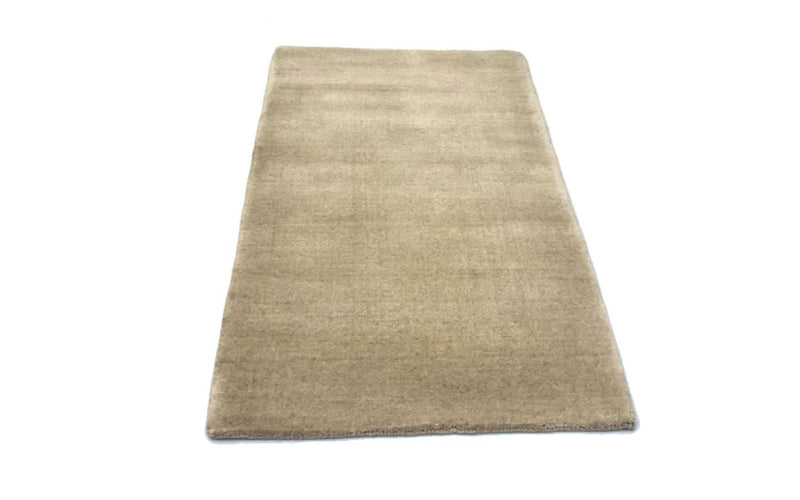 Wollen tapijt - 120 x 68 cm - beige