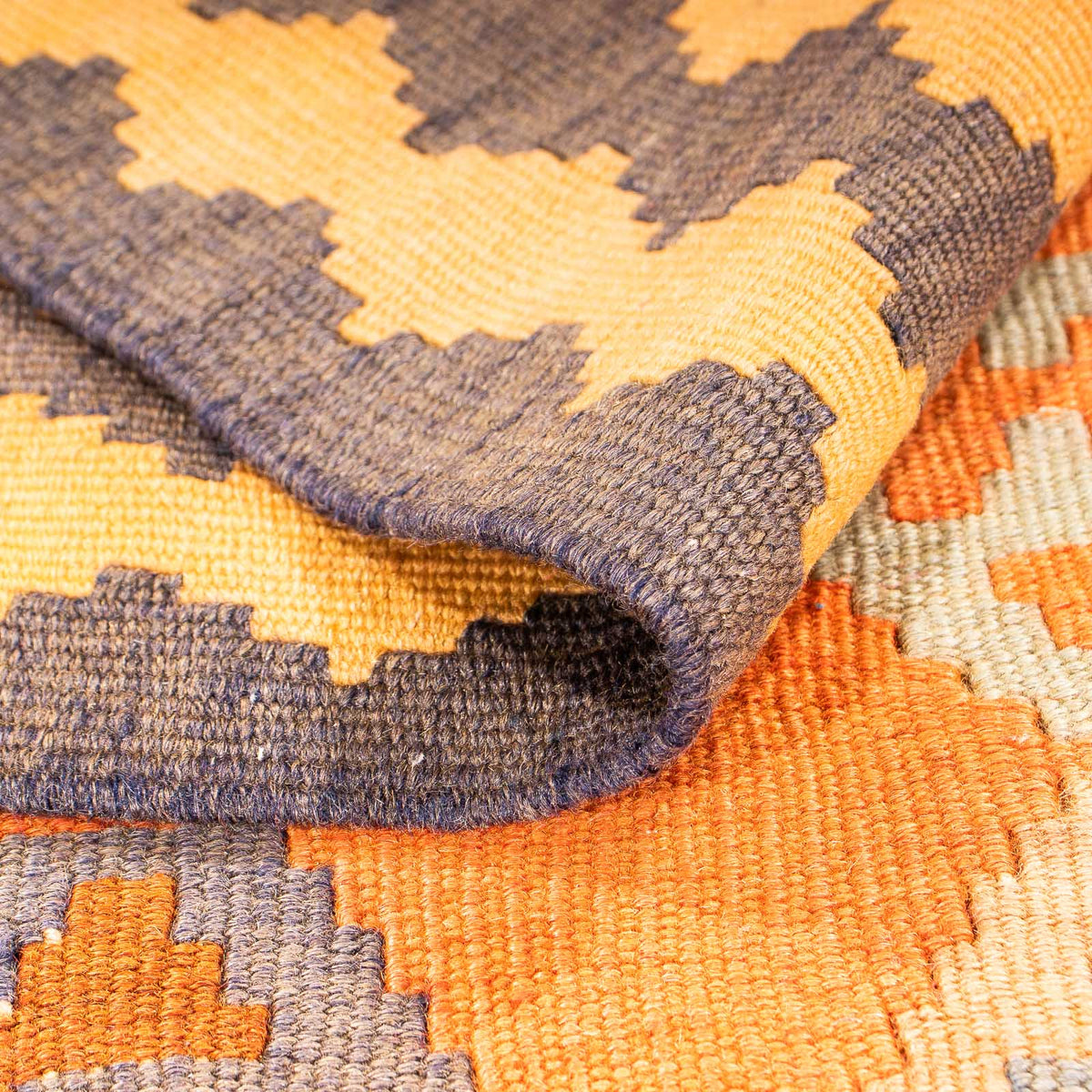 Loper Kelim tapijt - Oud - 290 x 140 cm - veelkleurig