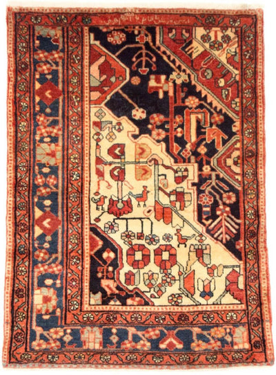 Nahavand Tapijt 90x127cm - Perzisch tapijt
