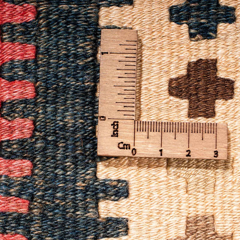 Loper Kelim tapijt - Oud - 402 x 135 cm - veelkleurig