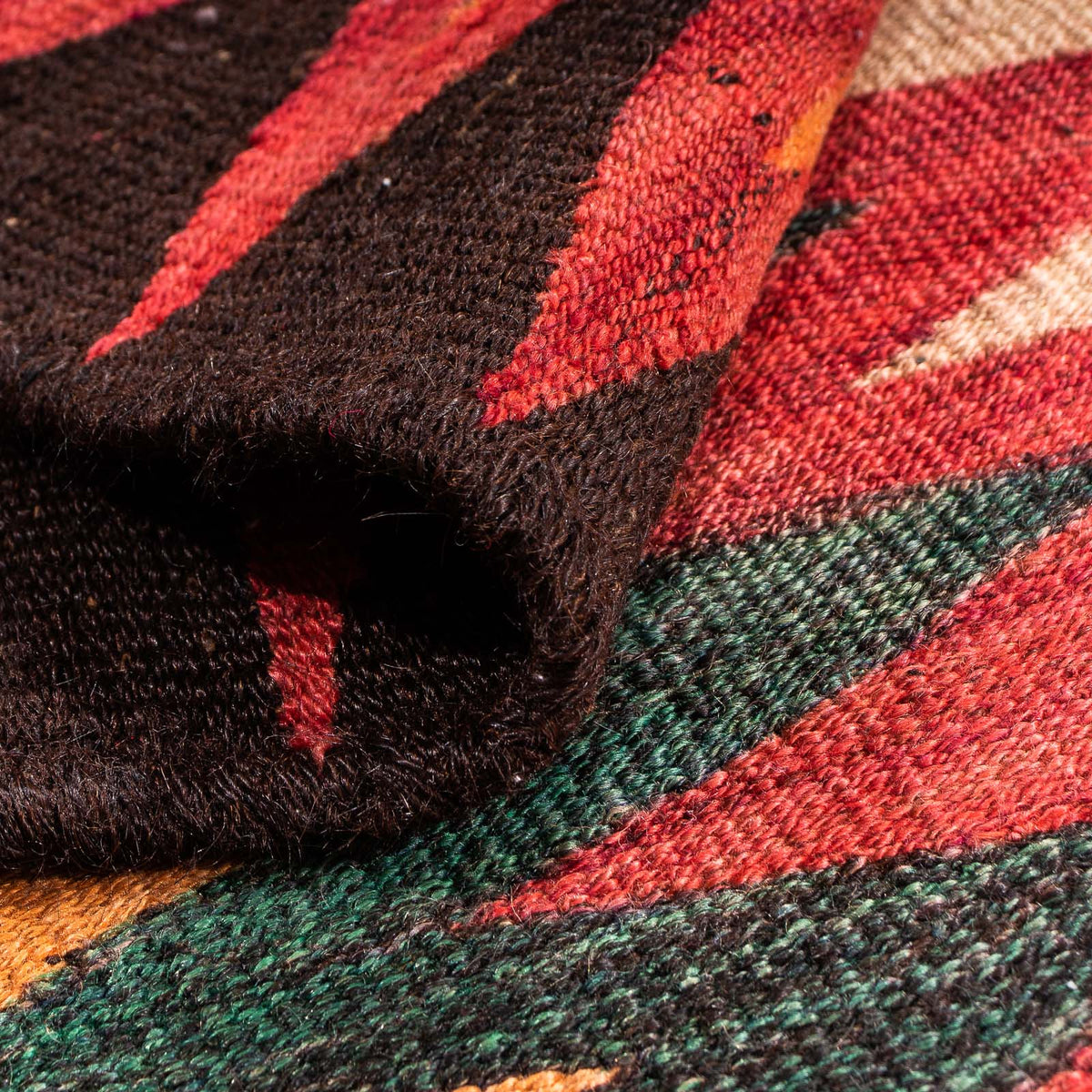 Kelim tapijt - Oud - 130 x 90 cm - veelkleurig