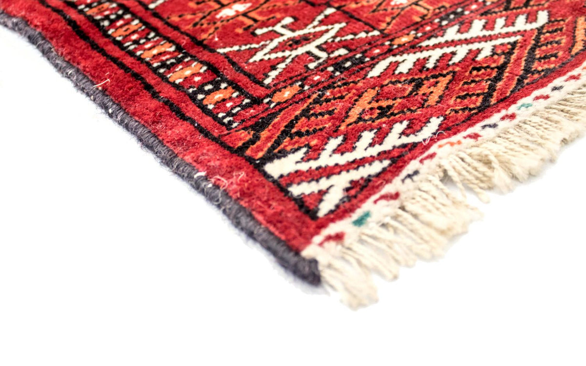 Turkaman tapijt - 124 x 100 cm - turkoois