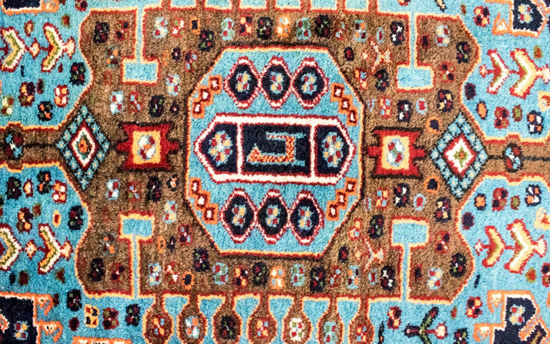 Perzisch Tapijt - Nomadisch - 199 x 130 cm - blauw