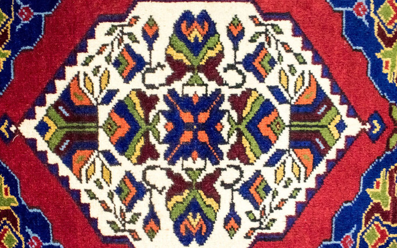 Oosters Tapijt - 97 x 56 cm - blauw