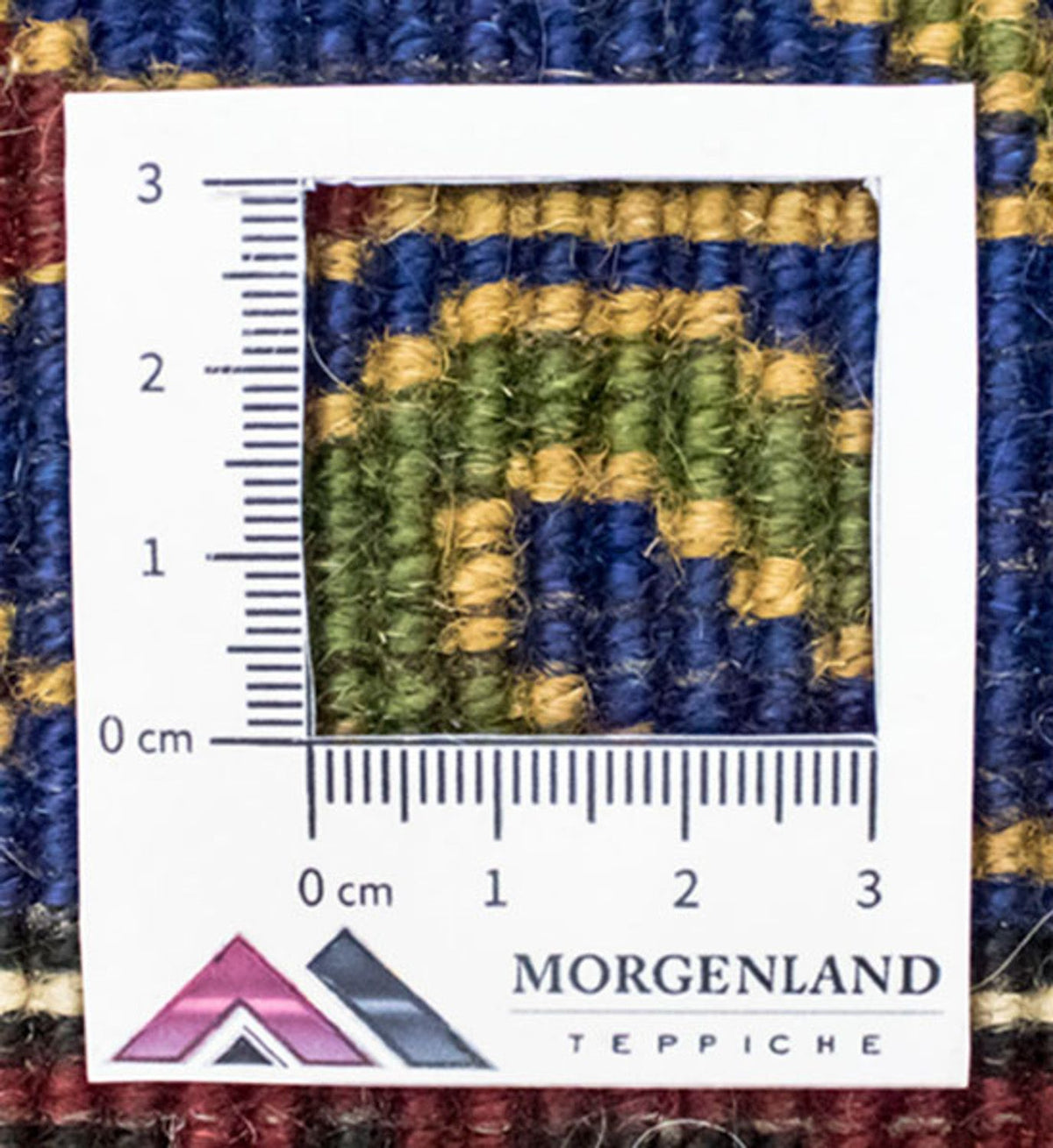 Oosters Tapijt - 97 x 56 cm - blauw