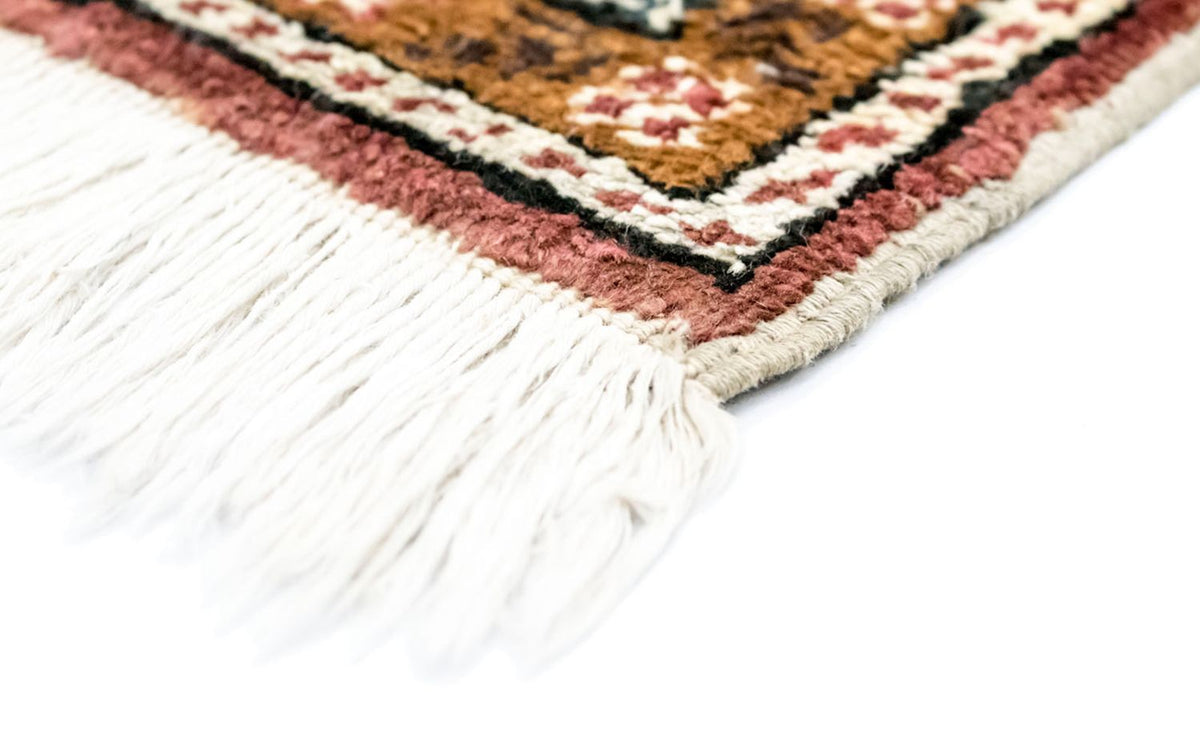 Zijden tapijt - Kayseri - 104 x 66 cm - veelkleurig