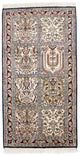 Kasjmir zijde Tapijt 65x124cm - Oosters Tapijt