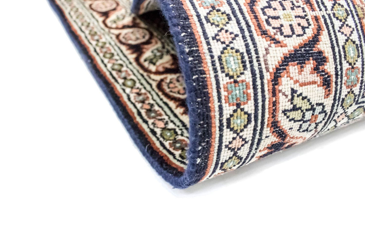 Zijden tapijt - Kashmir Silk - 124 x 65 cm - veelkleurig