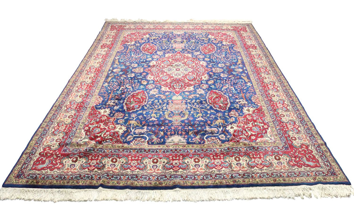 Perzisch tapijt - Tabriz - 457 x 344 cm - blauw