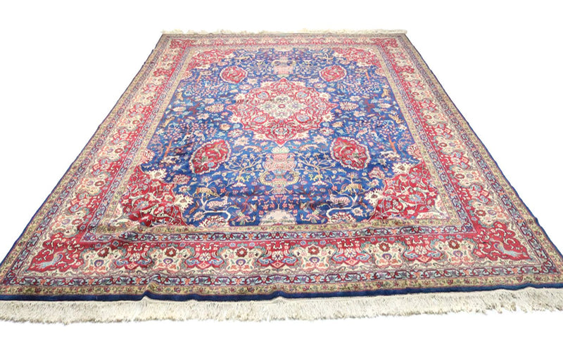 Perzisch tapijt - Tabriz - 457 x 344 cm - blauw