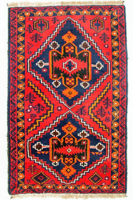 Baluch tapijt - 125 x 72 cm - rood