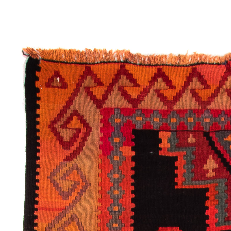 Loper Kelim tapijt - Oud - 325 x 140 cm - veelkleurig