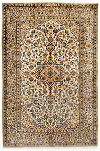 Perzisch tapijt - Keshan - 222 x 139 cm - beige