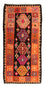 Loper Kelim tapijt - Oud - 240 x 117 cm - veelkleurig