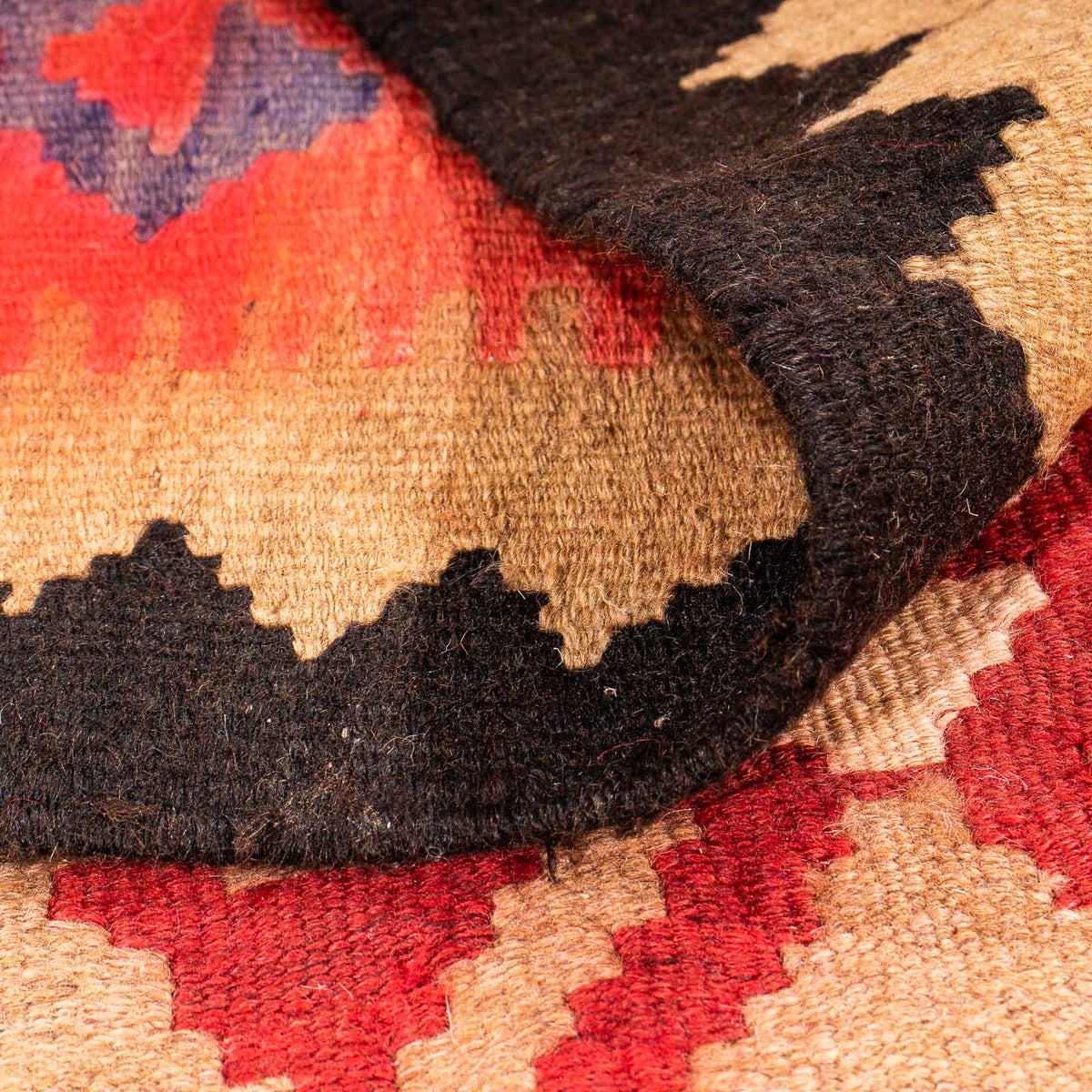 Loper Kelim tapijt - Oud - 240 x 117 cm - veelkleurig