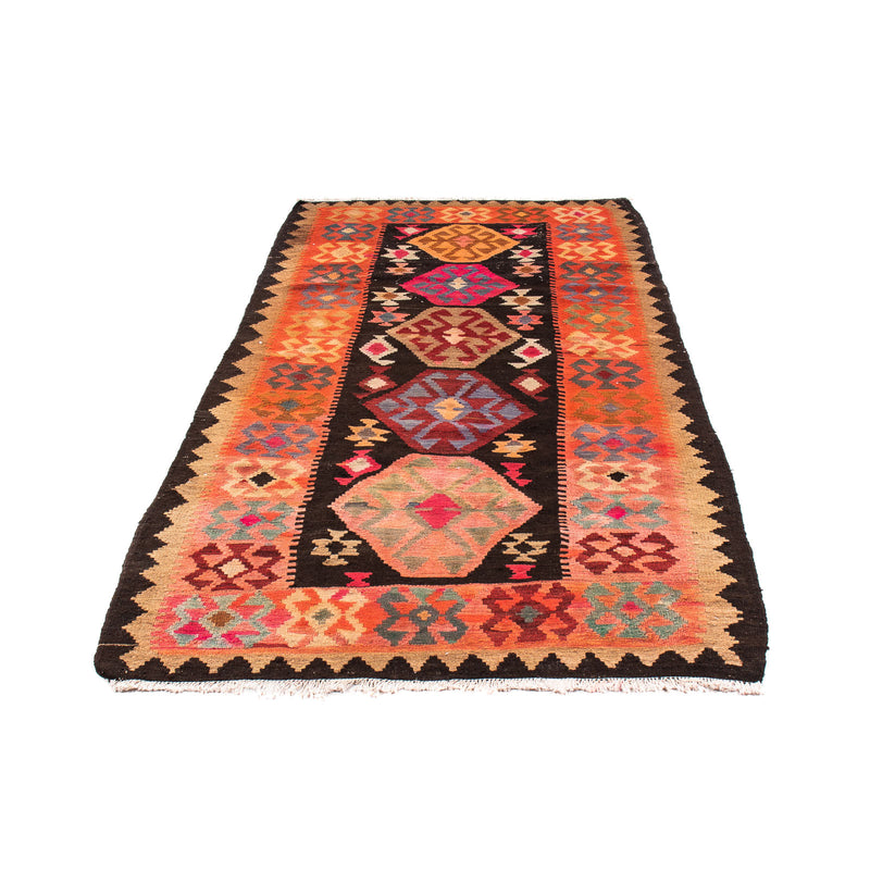 Loper Kelim tapijt - Oud - 240 x 117 cm - veelkleurig