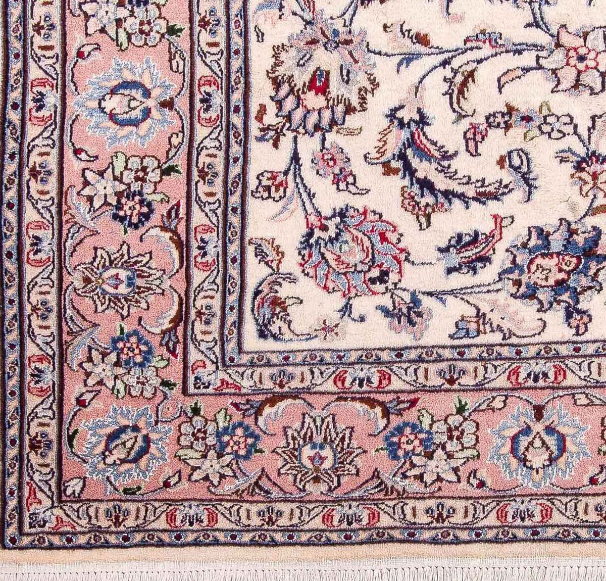 Perzisch tapijt - Nain - Koninklijk - 291 x 196 cm - beige