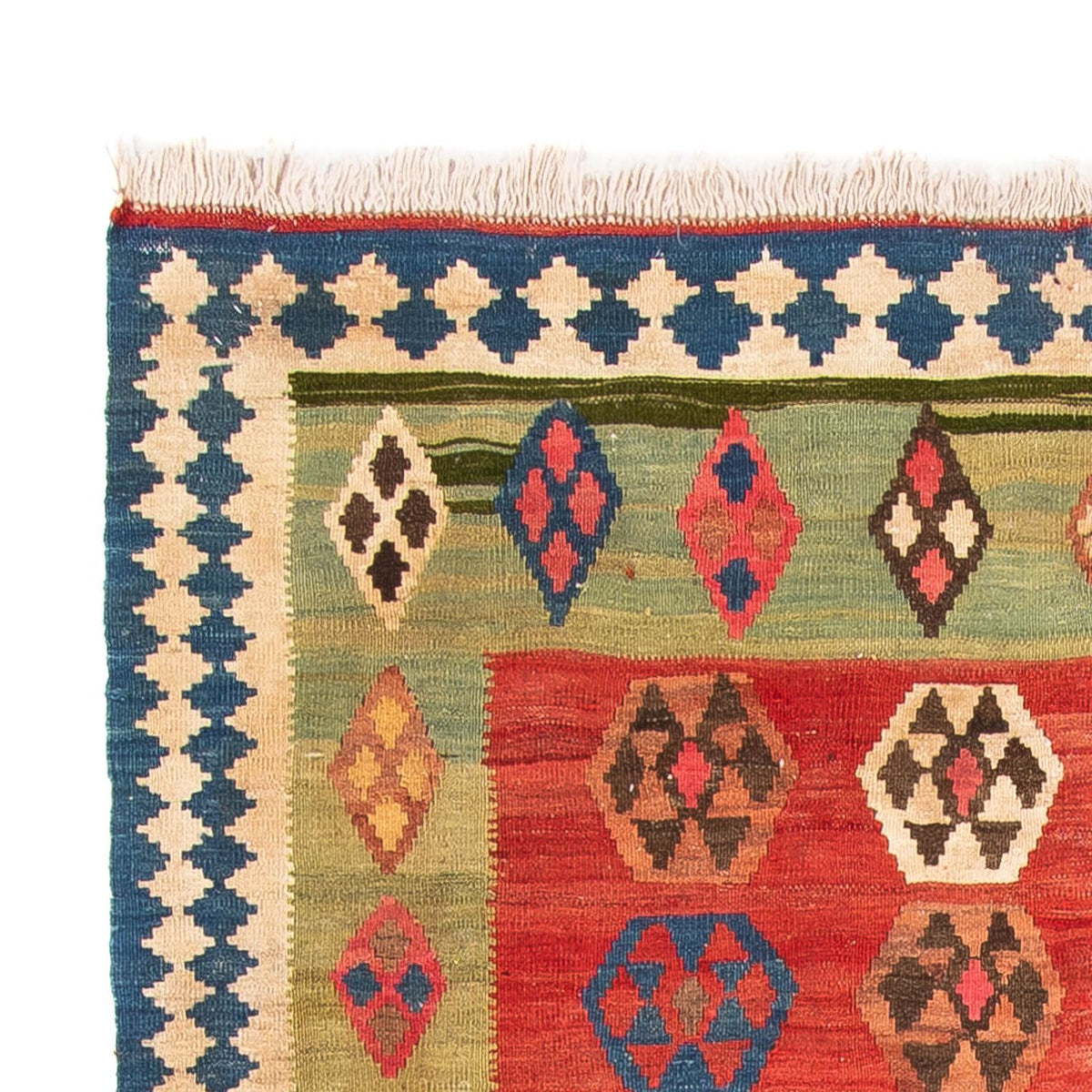 Kelim tapijt - Oud - 230 x 150 cm - veelkleurig