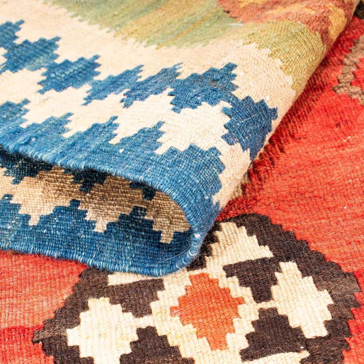 Kelim tapijt - Oud - 230 x 150 cm - veelkleurig