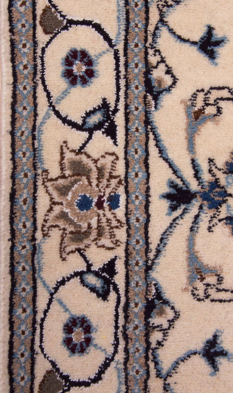 Perzisch tapijt - Nain - 202 x 120 cm - beige