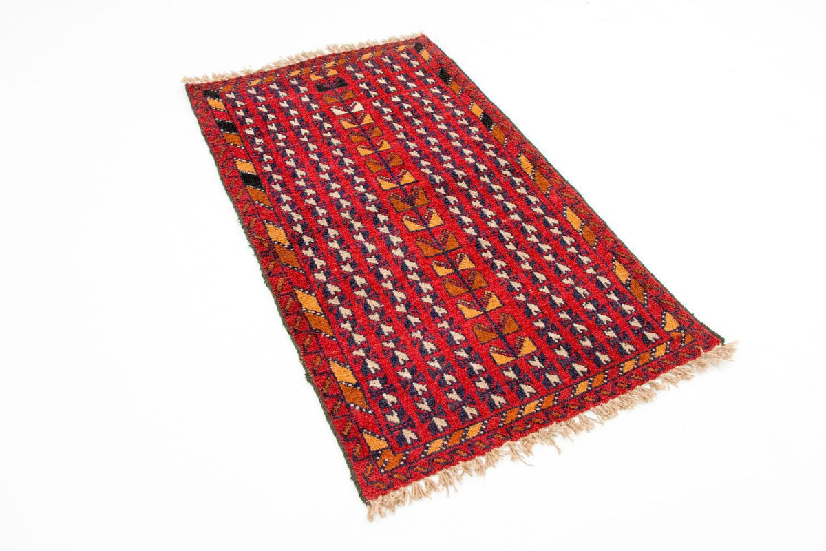 Baluch tapijt - 126 x 73 cm - rood