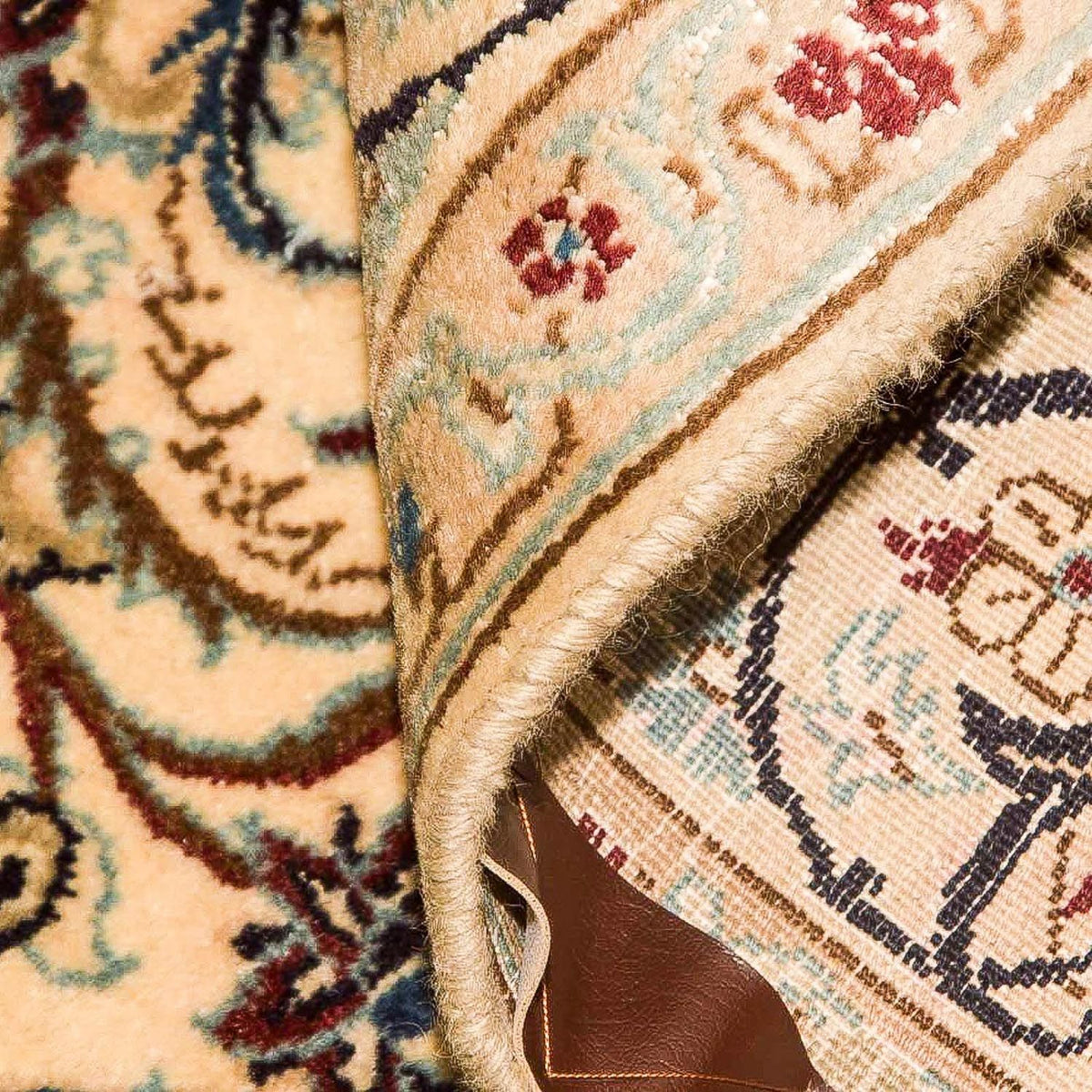 Perzisch tapijt - Nain - Koninklijk - 215 x 132 cm - beige