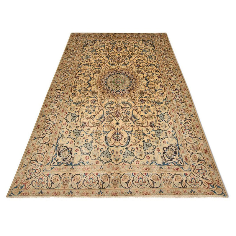 Perzisch tapijt - Nain - Koninklijk - 215 x 132 cm - beige