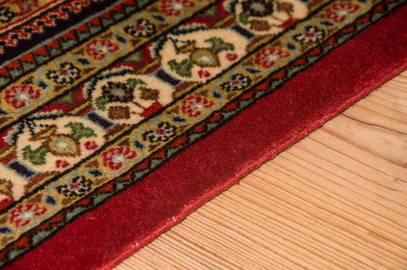 Perzisch tapijt - Ghom - 108 x 82 cm - blauw