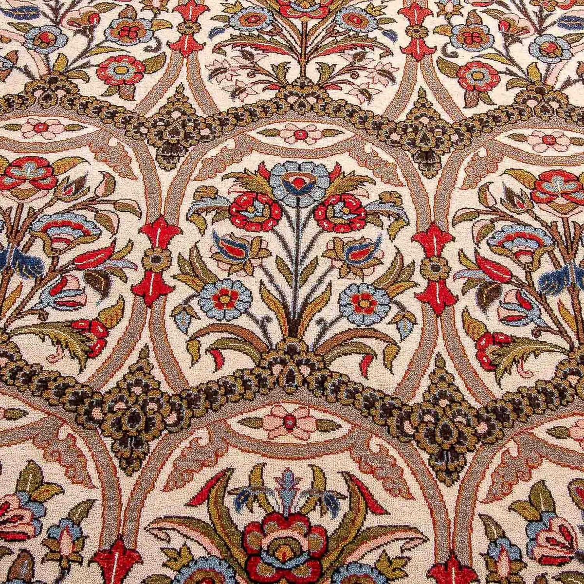 Perzisch tapijt - Ghom - 215 x 141 cm - rood