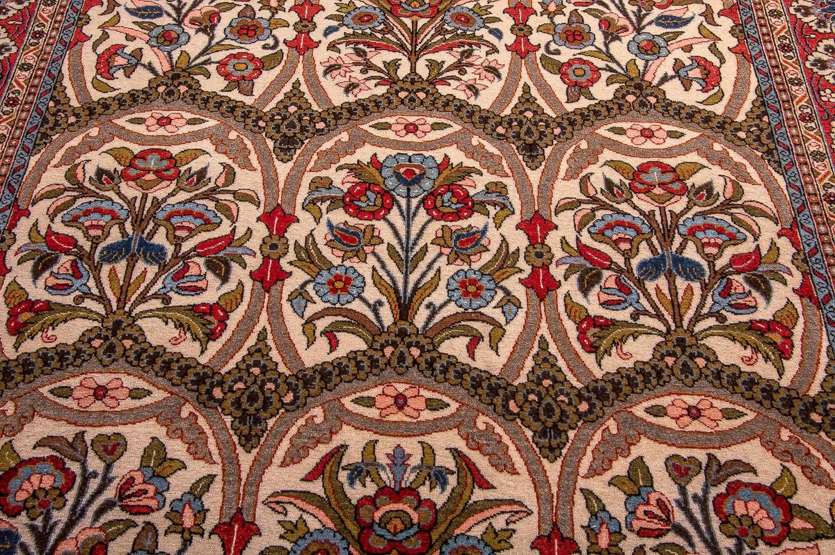 Perzisch tapijt - Ghom - 215 x 141 cm - rood