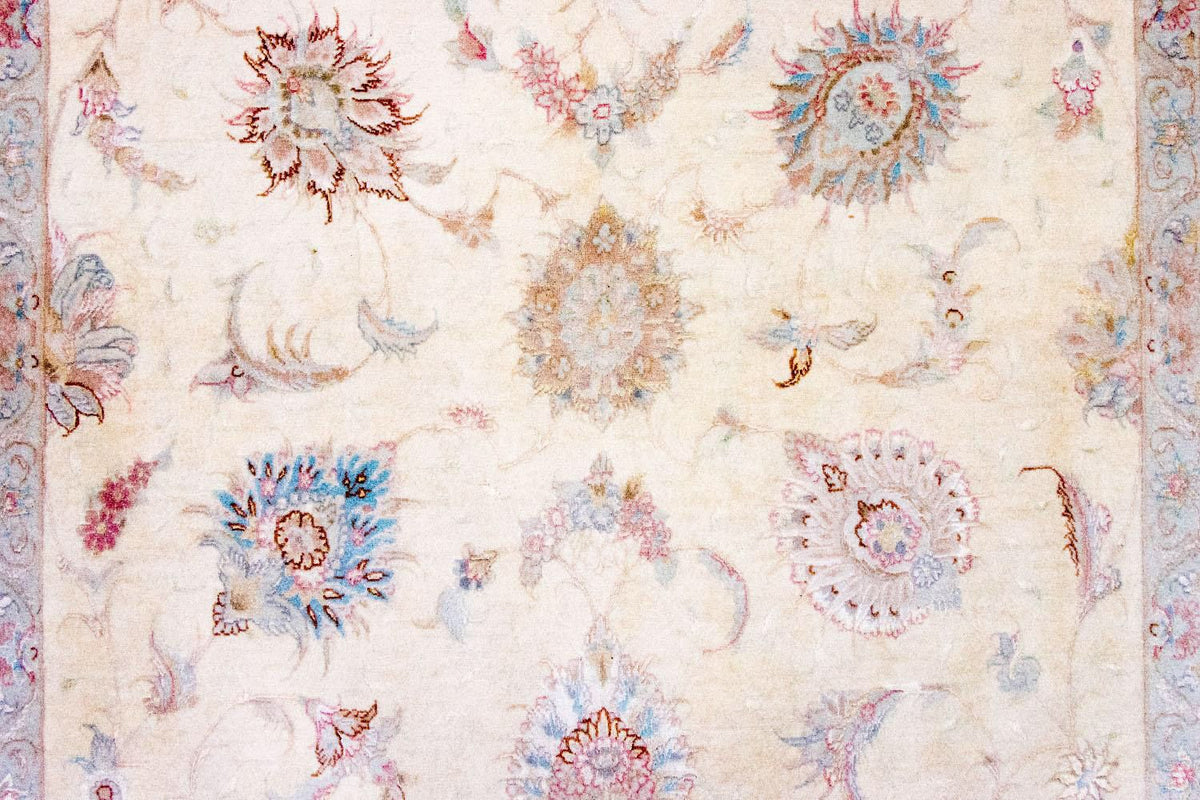 Perzisch tapijt - Tabriz - Royal - 204 x 147 cm - beige