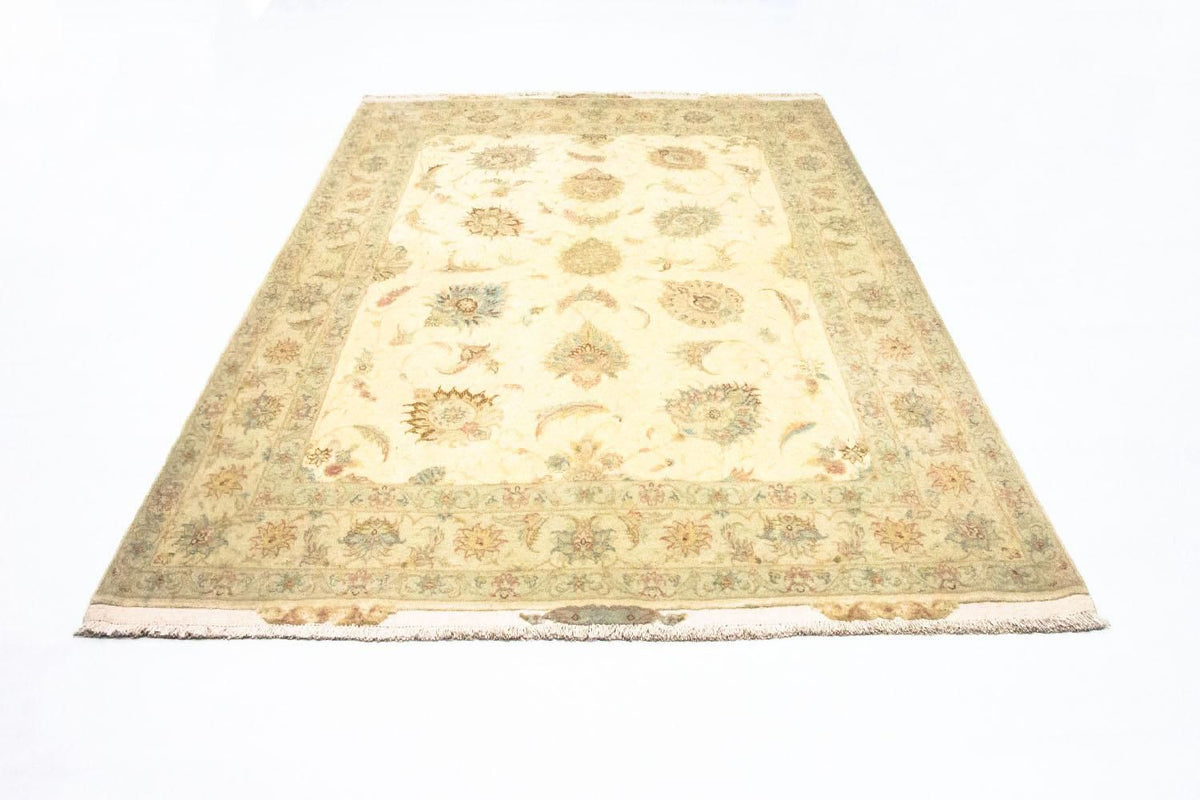 Perzisch tapijt - Tabriz - Royal - 204 x 147 cm - beige