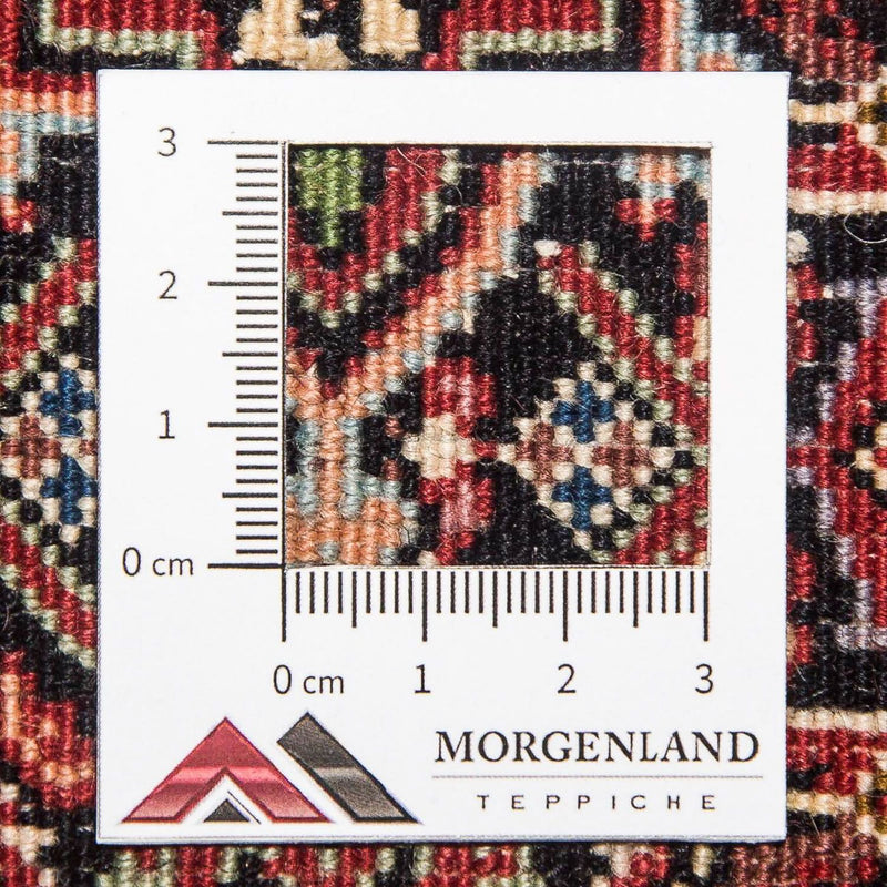 Loper Perzisch tapijt - Bijar - Koninklijk - 214 x 75 cm - veelkleurig