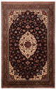 Perzisch tapijt - Bijar - Koninklijk - 213 x 128 cm - donkerblauw