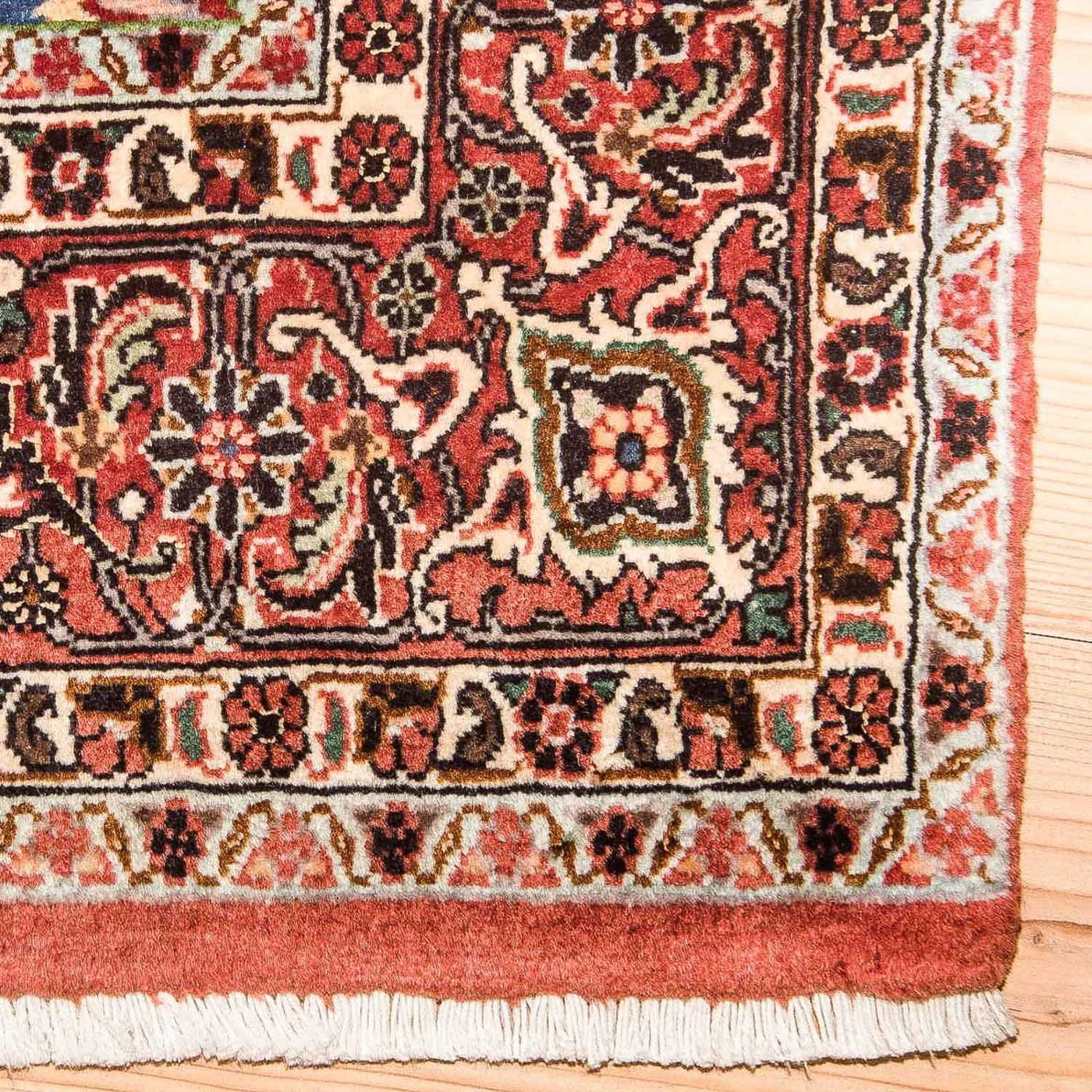 Perzisch tapijt - Bijar - Koninklijk - 213 x 128 cm - donkerblauw
