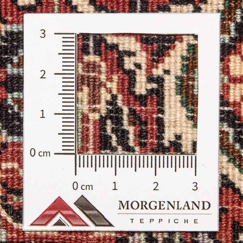 Perzisch tapijt - Bijar - Koninklijk - 213 x 128 cm - donkerblauw