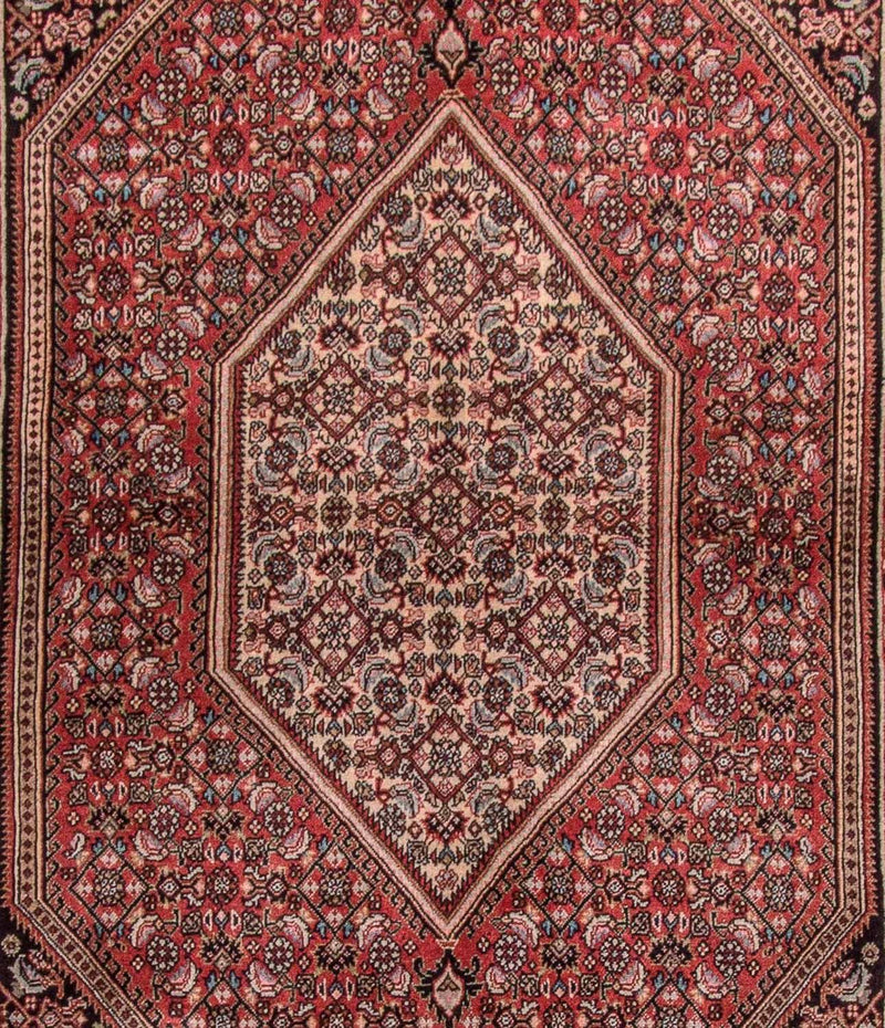 Perzisch tapijt - Bijar - 190 x 112 cm - licht rood