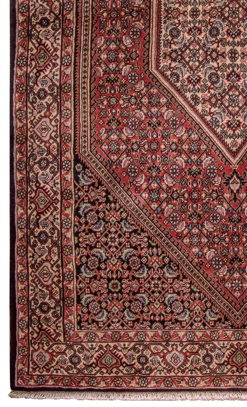 Perzisch tapijt - Bijar - 190 x 112 cm - licht rood