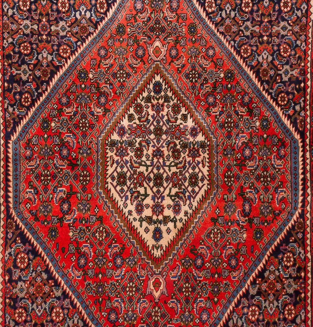Perzisch tapijt - Bijar - 181 x 120 cm - rood