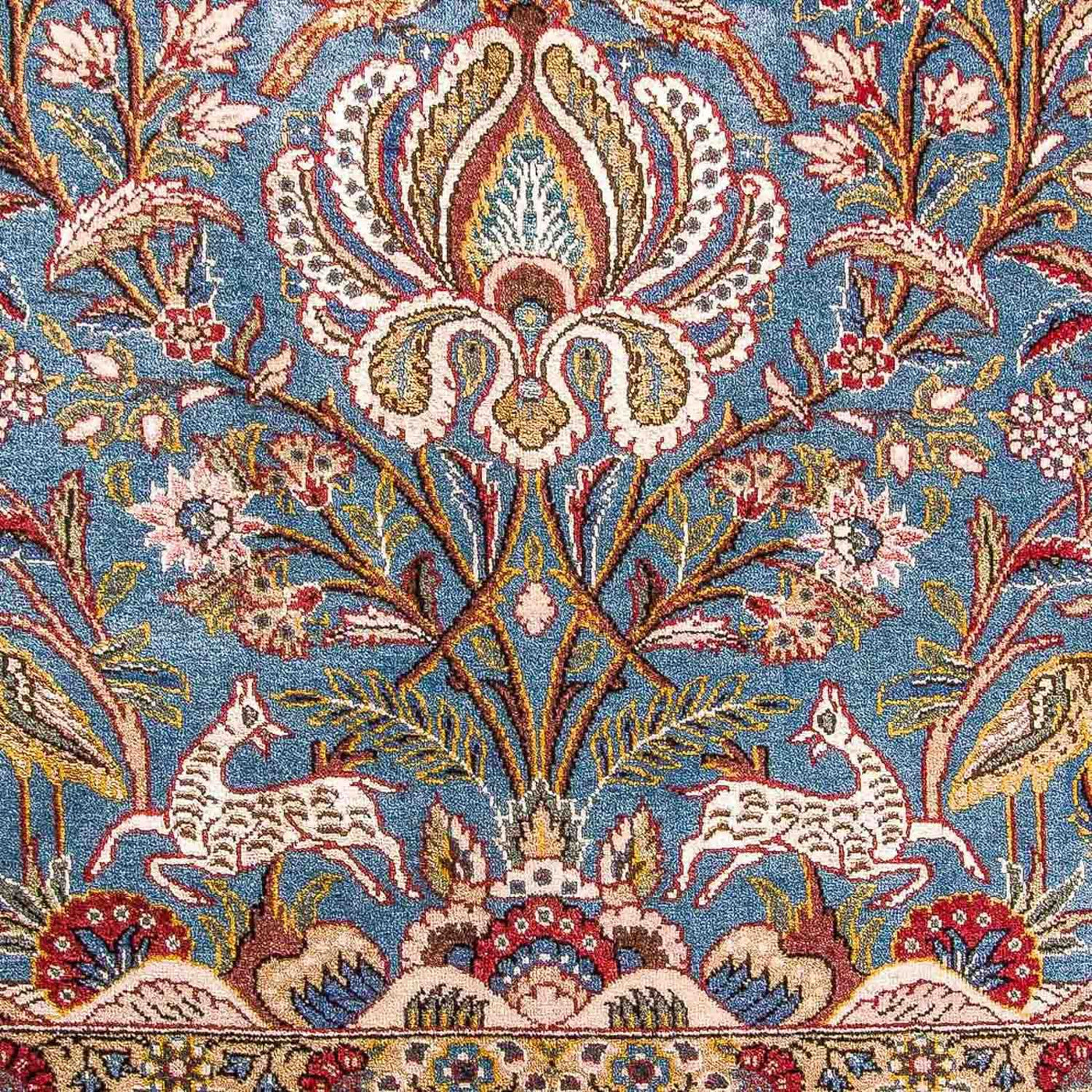 Qom Tapijt 207x137cm - Perzisch tapijt