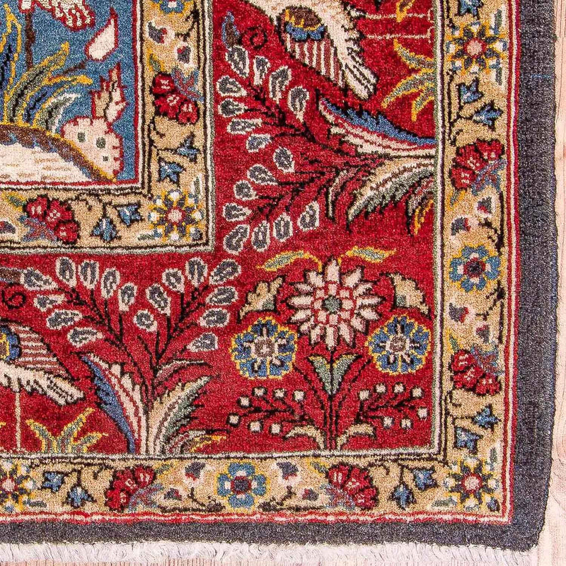 Perzisch tapijt - Ghom - 207 x 137 cm - lichtblauw