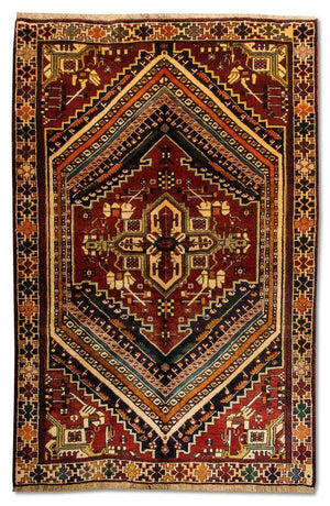 Perzisch Tapijt - Nomadisch - 212 x 125 cm - blauw