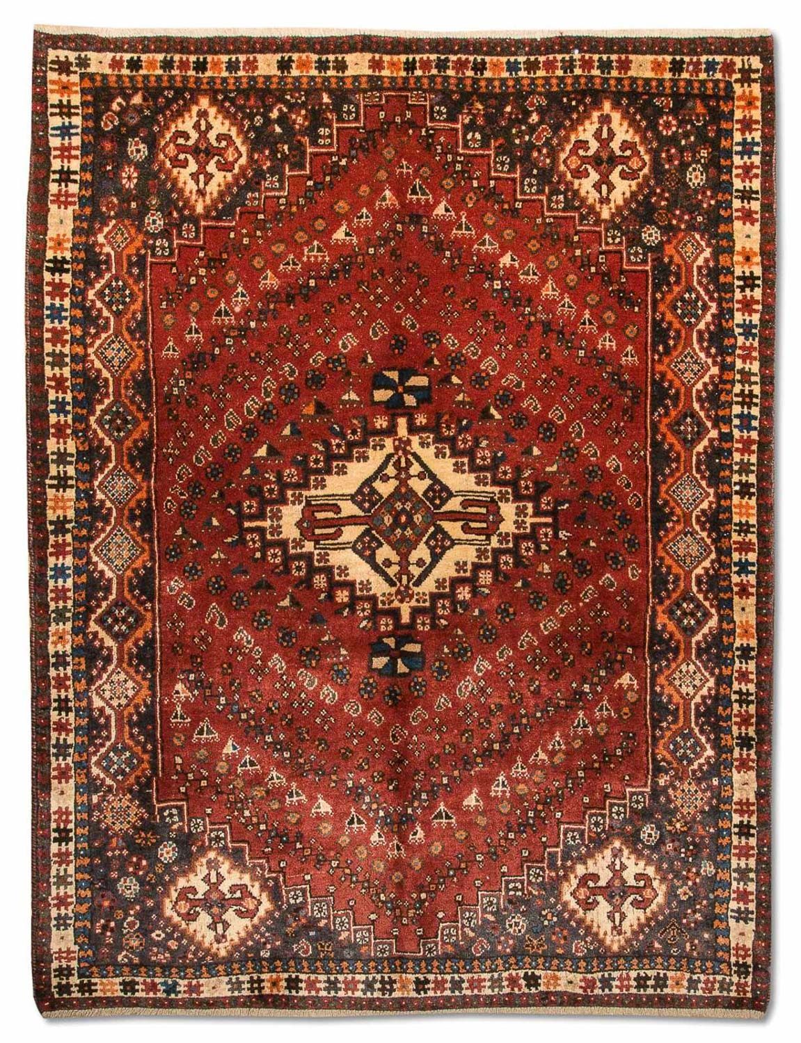 Perzisch Tapijt - Nomadisch - 224 x 163 cm - rood