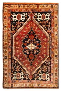 Perzisch Tapijt - Nomadisch - 209 x 128 cm - blauw