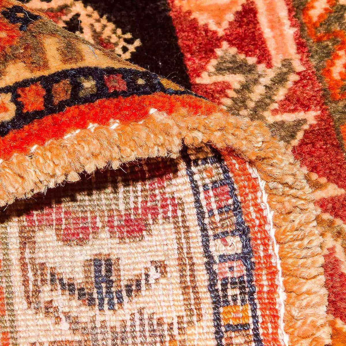 Perzisch Tapijt - Nomadisch - 209 x 128 cm - blauw