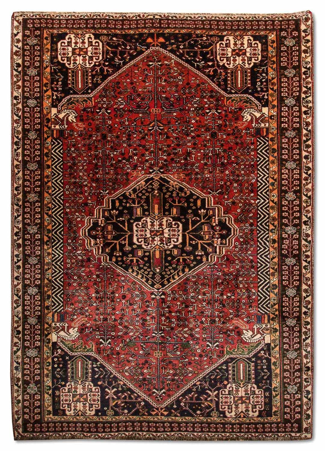 Perzisch Tapijt - Nomadisch - 245 x 161 cm - rood