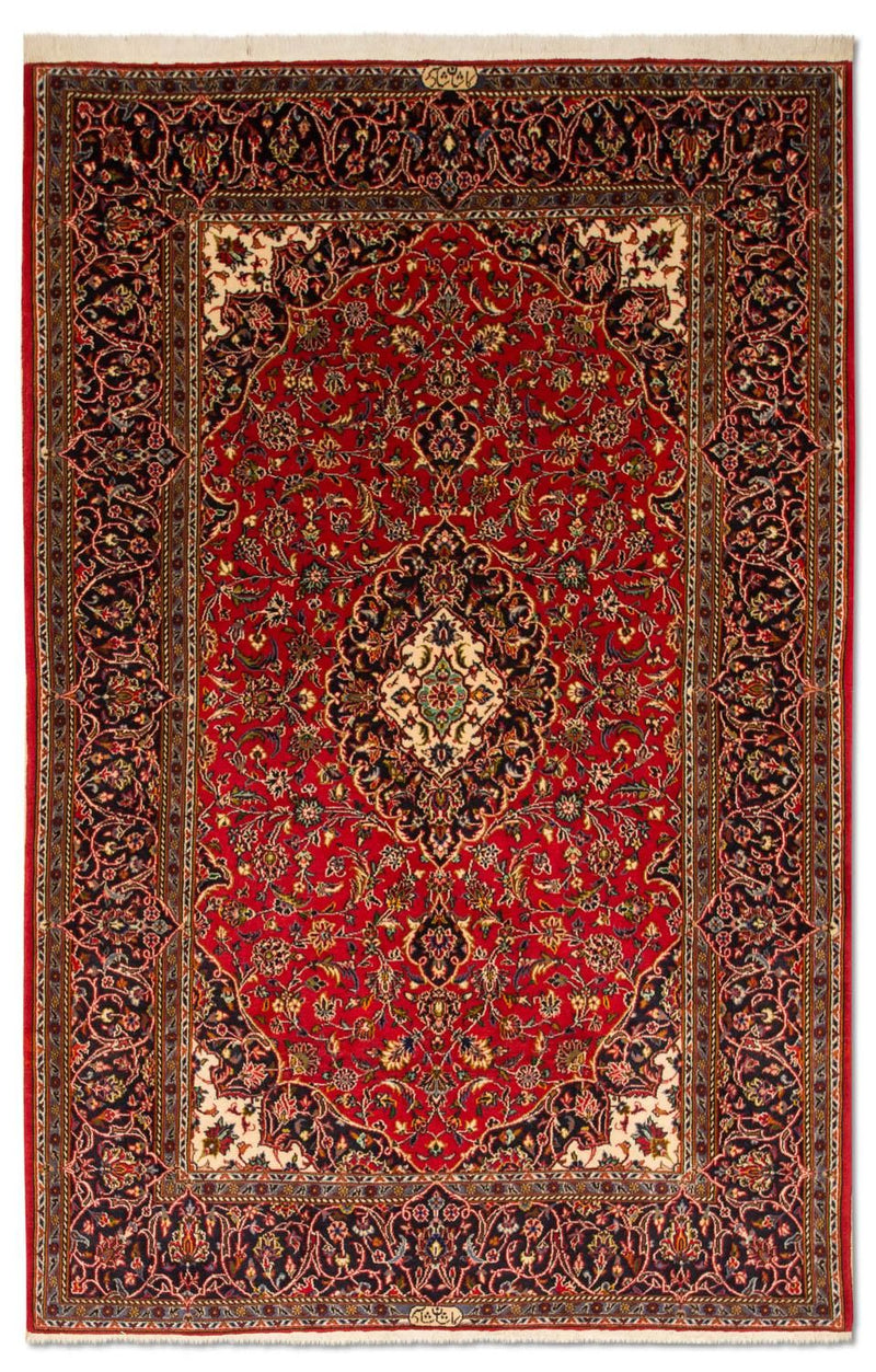 Perzisch tapijt - Keshan - 216 x 141 cm - rood
