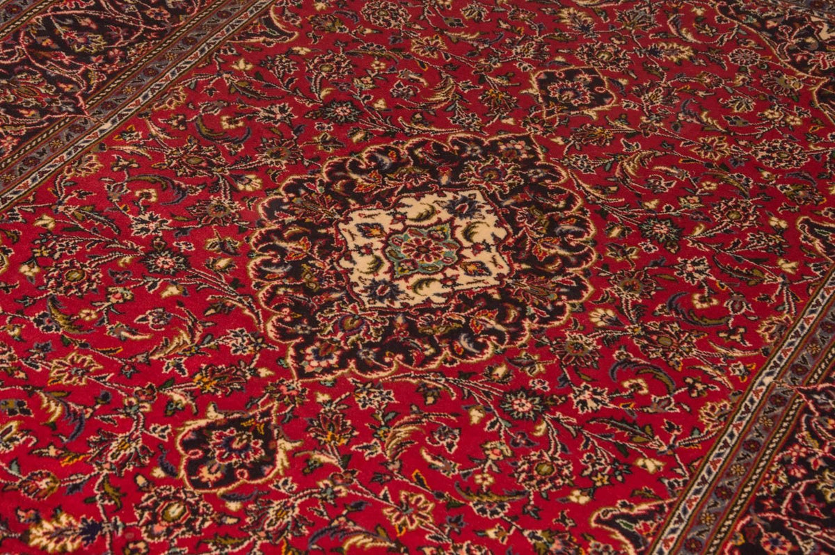 Perzisch tapijt - Keshan - 216 x 141 cm - rood