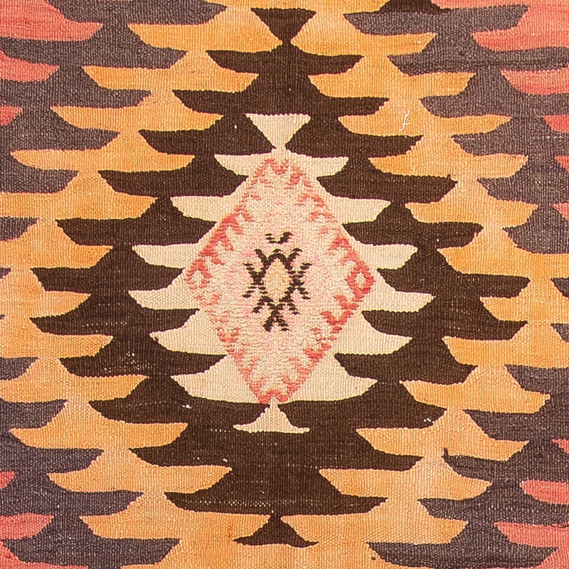 Loper Kelim tapijt - Oud - 410 x 160 cm - roest